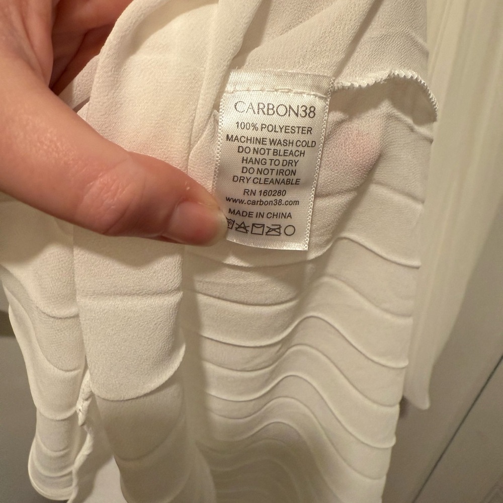 Carbon38 Mesh Pleated Maxi Skirt - Picture 6 of 9